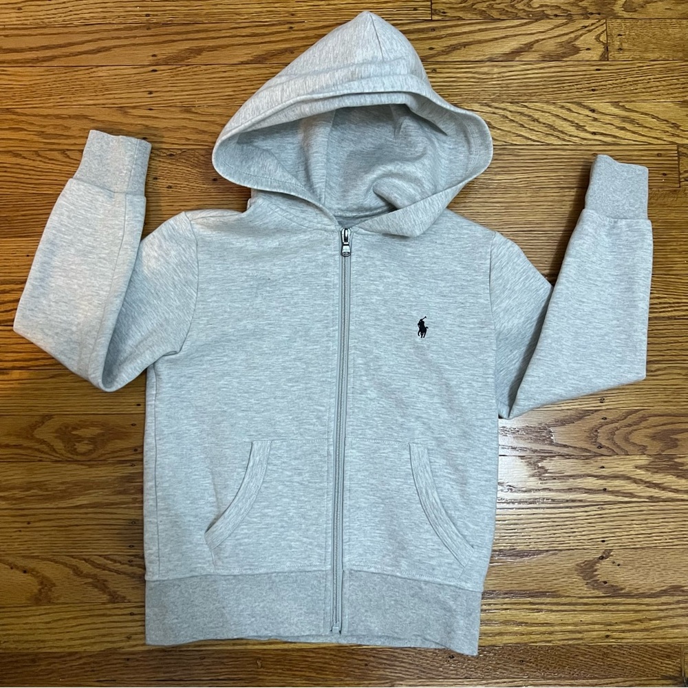 Size: S // Polo Ralph Lauren Gray Kids Hoodie